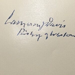 Ludlow - Bartlett - Davis Vintage Episcopal Bishops — 3 Signed Autographs - 30s